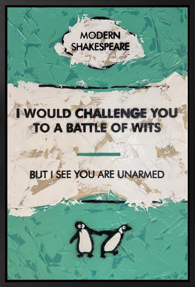 But I See You Are Unarmed by Hue Folk (Original) - TheArtistsQuarter