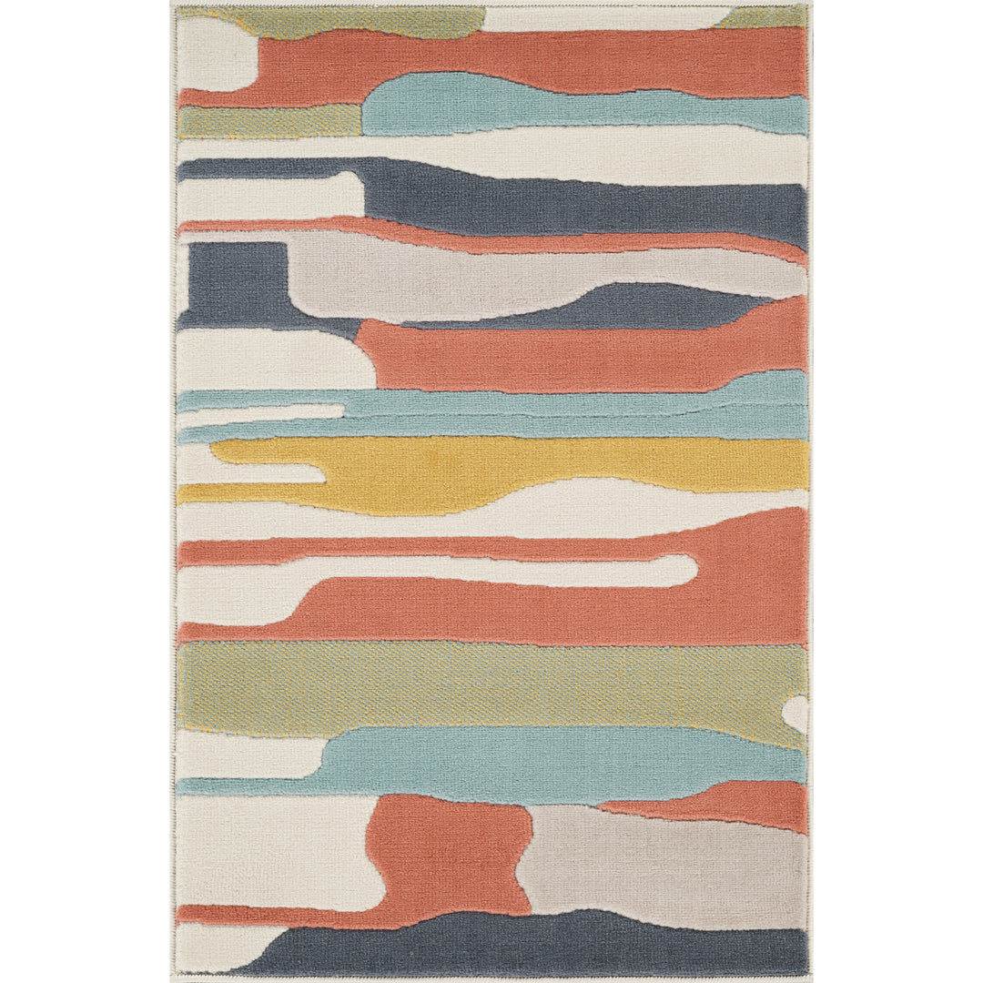City Modern Rug Pink - TheArtistsQuarter