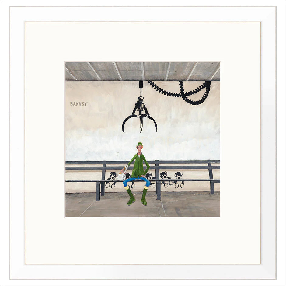 Gorlestone Banksy By Chris Ross Williamson - TheArtistsQuarter