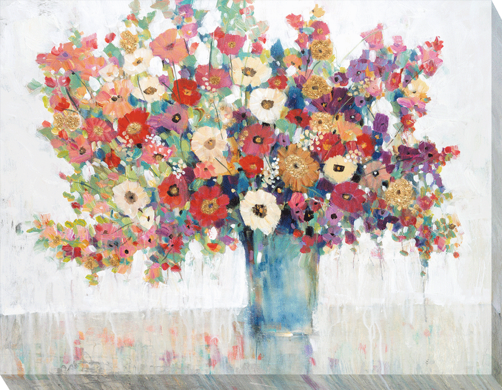Bright Bouquet II Canvas Tim O'Toole *NEW* - TheArtistsQuarter