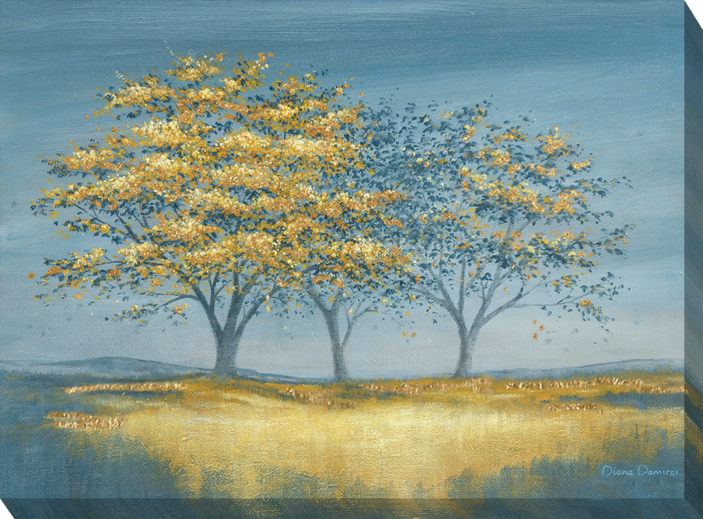 Gold Trees Canvas By Diane Demirci *NEW* - TheArtistsQuarter