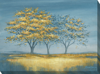 Gold Trees Canvas By Diane Demirci *NEW* - TheArtistsQuarter