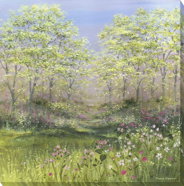 Summer Wood Canvas By Diane Demirci - TheArtistsQuarter