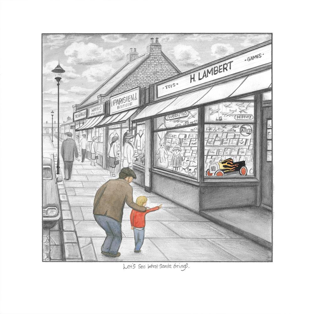 Can We Buy It? - Sketch by Leigh Lambert - TheArtistsQuarter