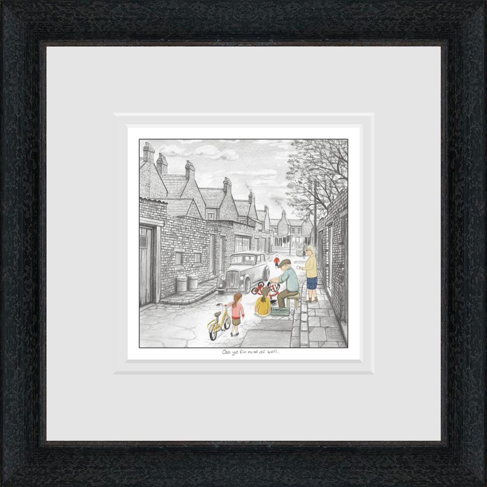 Can Ye Fix Mine As Well - Sketch by Leigh Lambert - TheArtistsQuarter