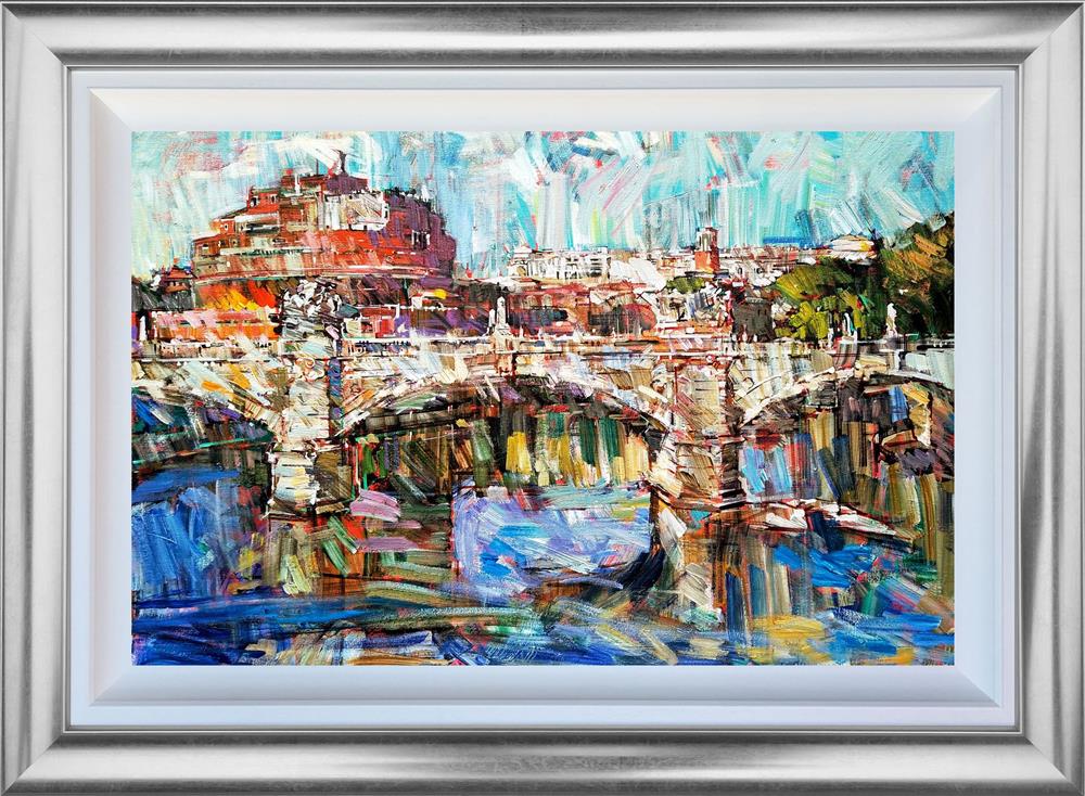 Castel Sant'Angelo by Colin Brown (Original) - TheArtistsQuarter