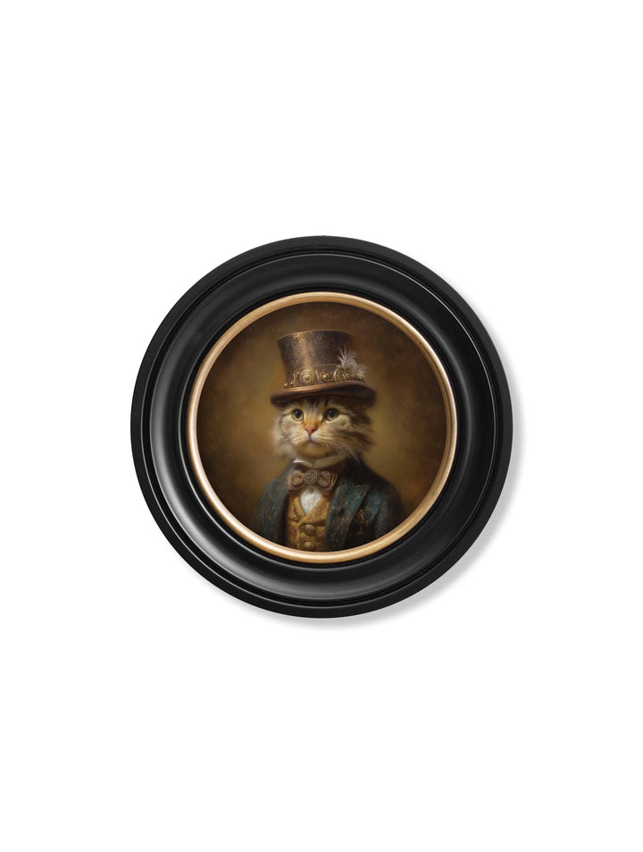 Lord Whiskerby - Gentleman Tabby Cat - TheArtistsQuarter