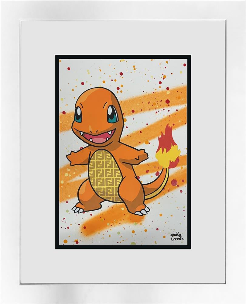 Charmander - Study by Emily Crook (Original) - TheArtistsQuarter