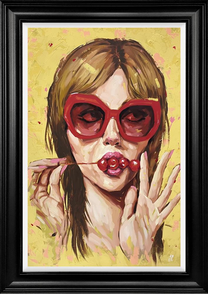 Cherry Flavoured Lips by Joss Clapson (Original) - TheArtistsQuarter