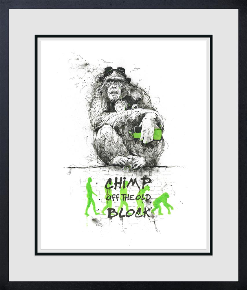 LOW AVAILABILITY - Chimp Off The Old Block by Scott Tetlow - TheArtistsQuarter
