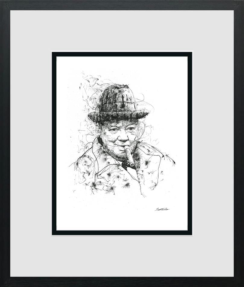 Churchill - Miniature by Scott Tetlow (Limited Edition) - TheArtistsQuarter