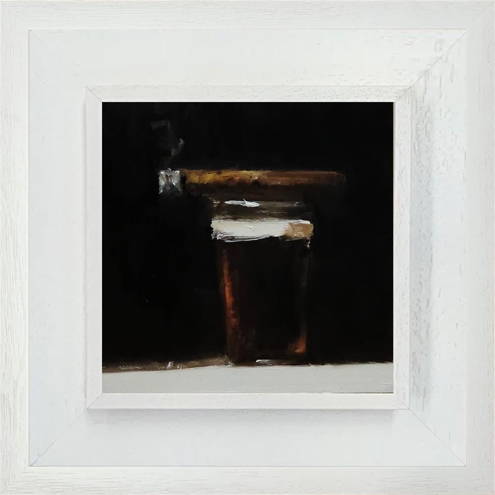 Cigar And Beer by Neil Carroll (Original) - TheArtistsQuarter