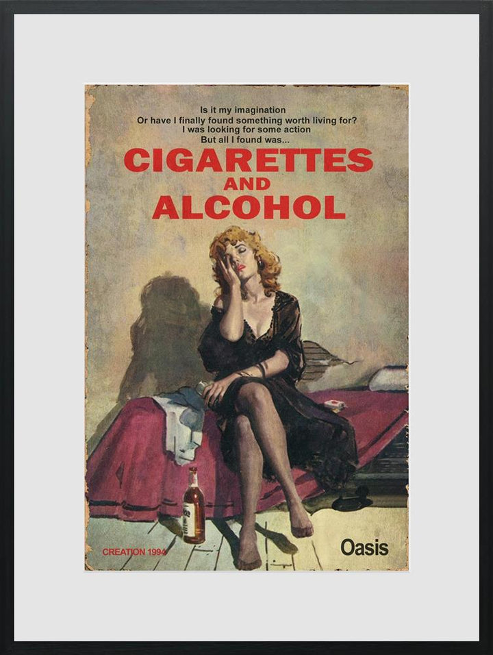 Cigarettes And Alcohol by Linda Charles - TheArtistsQuarter
