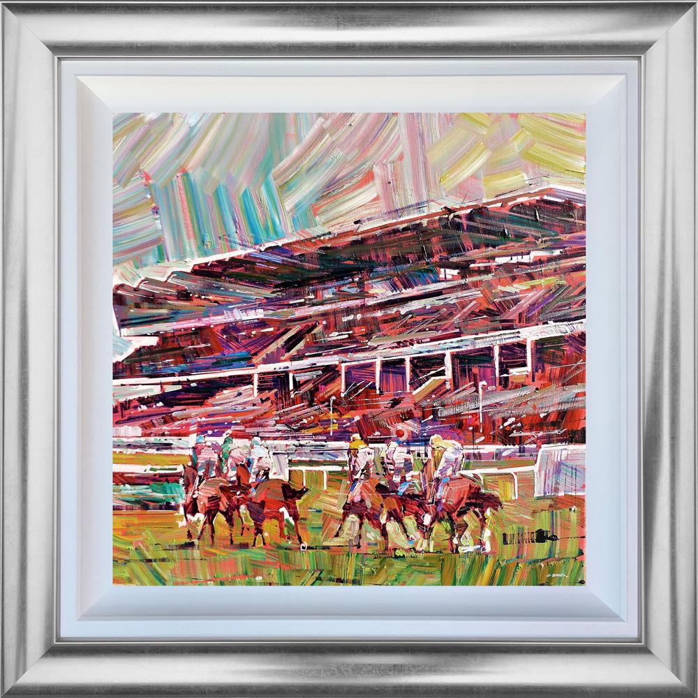 Closing In On The Line by Colin Brown (Original) - TheArtistsQuarter