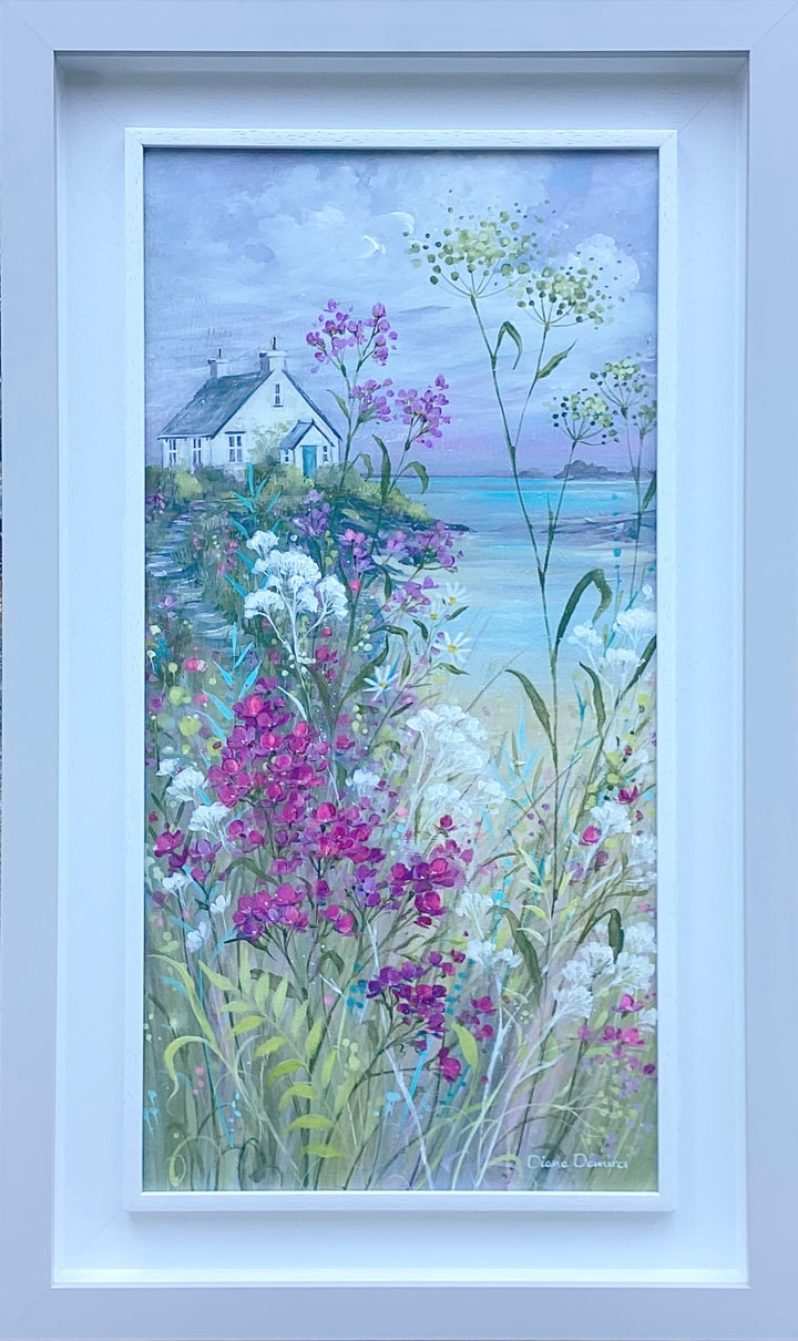 Cove Blooms I Original Artwork By Diane Demirci - TheArtistsQuarter