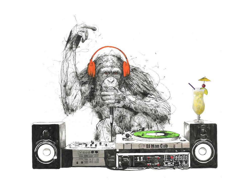 DJ Man Cub III by Scott Tetlow - TheArtistsQuarter