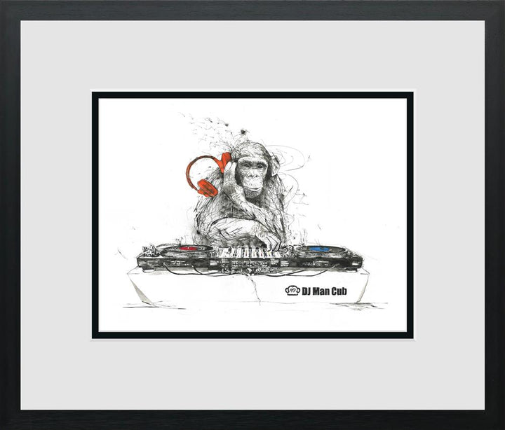 DJ Man Cub - Miniature by Scott Tetlow - TheArtistsQuarter