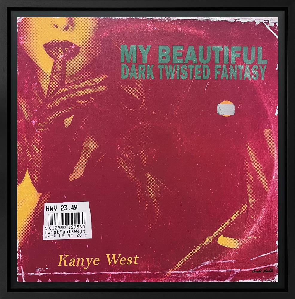 Dark Twisted Fantasy - ReVinyled Collection by Linda Charles (Original) - TheArtistsQuarter
