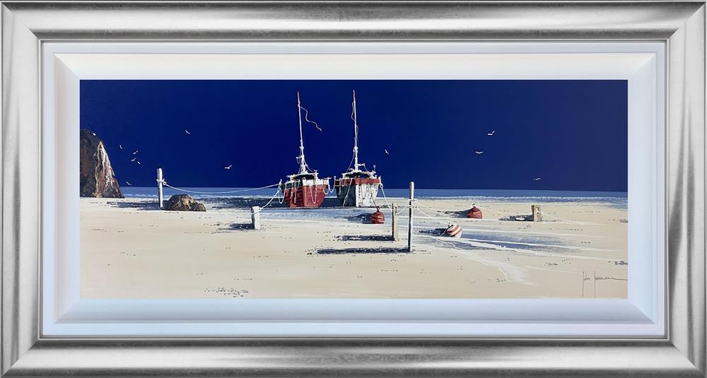 Deep Blue Solitude by John Horsewell (Original) - TheArtistsQuarter