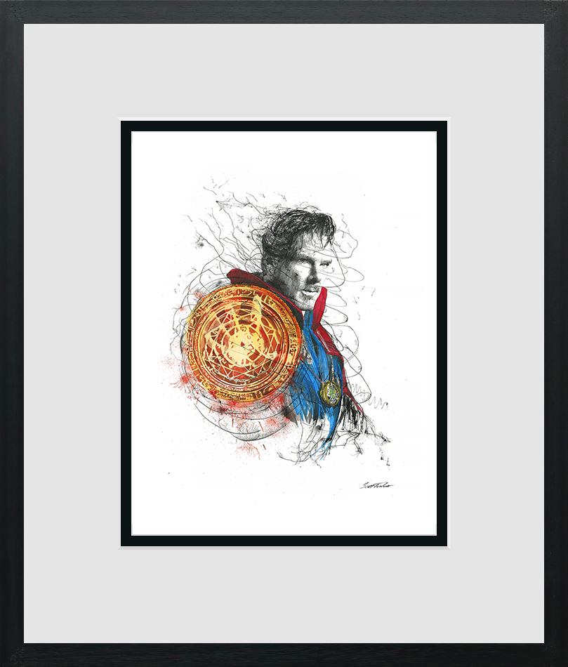 Dr Strange - Miniature by Scott Tetlow (Limited Edition) - TheArtistsQuarter