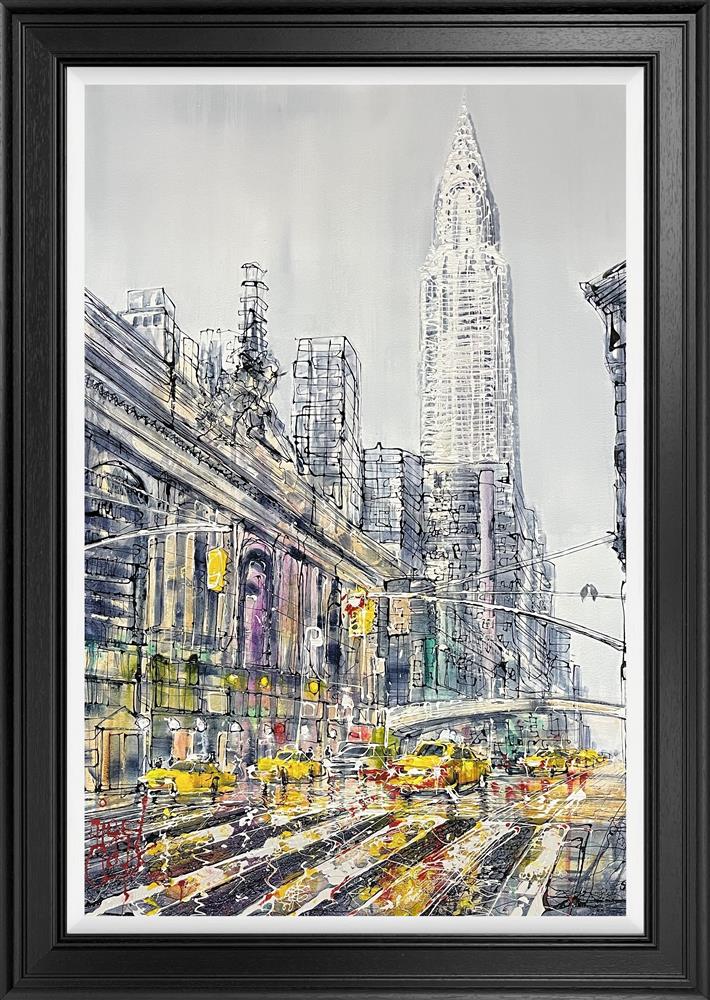 Driving Past Grand Central by Nigel Cooke (Original) - TheArtistsQuarter