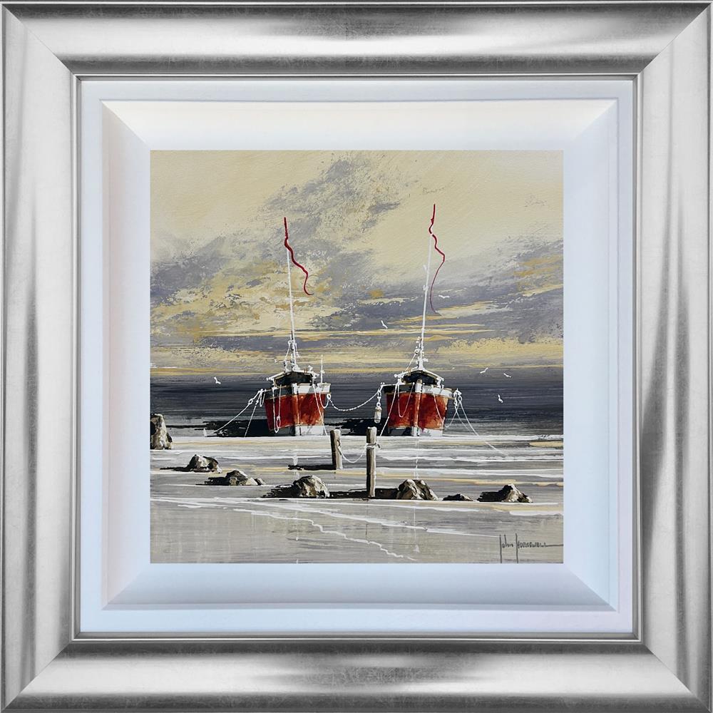 Dusk on the Flats by John Horsewell (Original) - TheArtistsQuarter