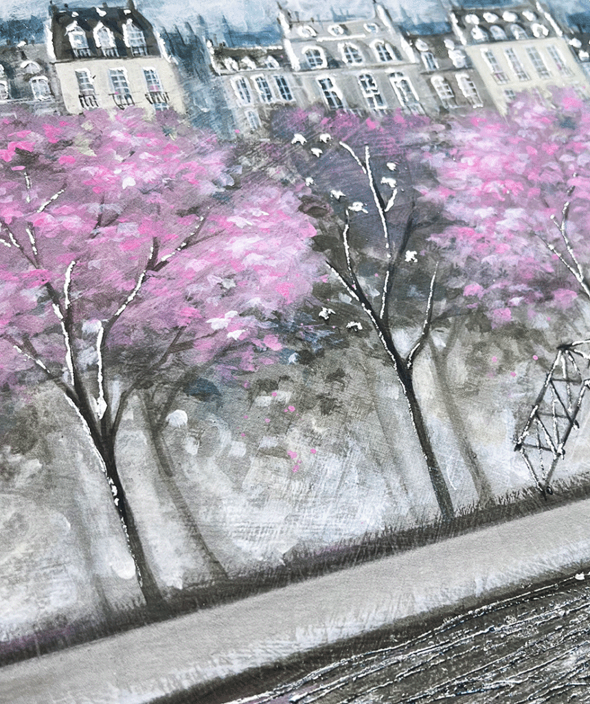 Along the Embankment I By Diane Demirci - TheArtistsQuarter