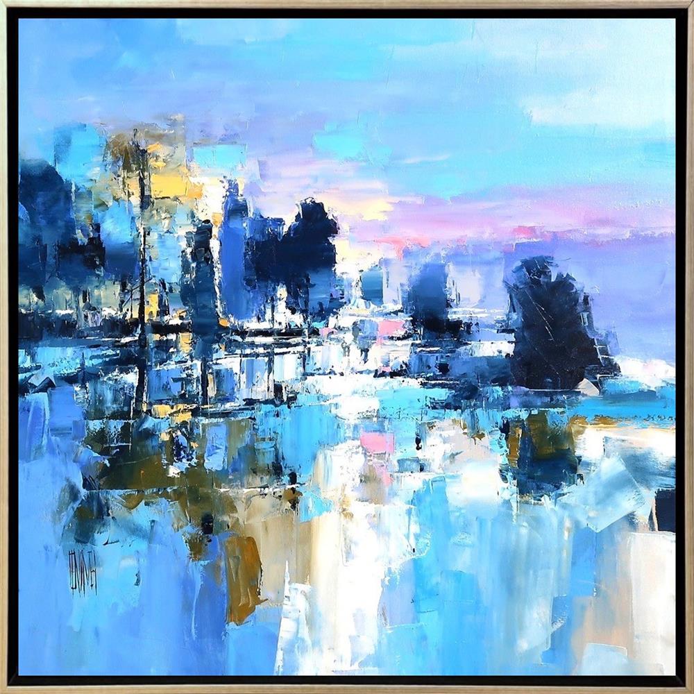 Evening Falling On The Trees by Hervé Lenouvel (Original) - TheArtistsQuarter