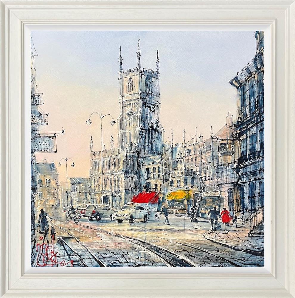 Evening Light In Cirencester By Nigel Cooke (Signed Limited Edition on Canvas) - TheArtistsQuarter