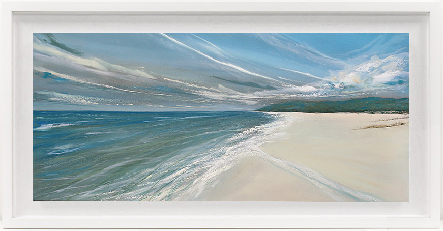 Beyond The Headland (Panoramic) By Jane Skingley - TheArtistsQuarter