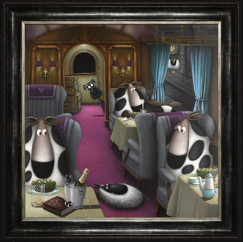 Murder On The Cattle Train Express Simon Clarke - TheArtistsQuarter