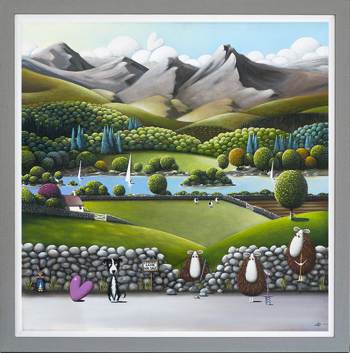 Spring Lambs By Simon Clarke - TheArtistsQuarter