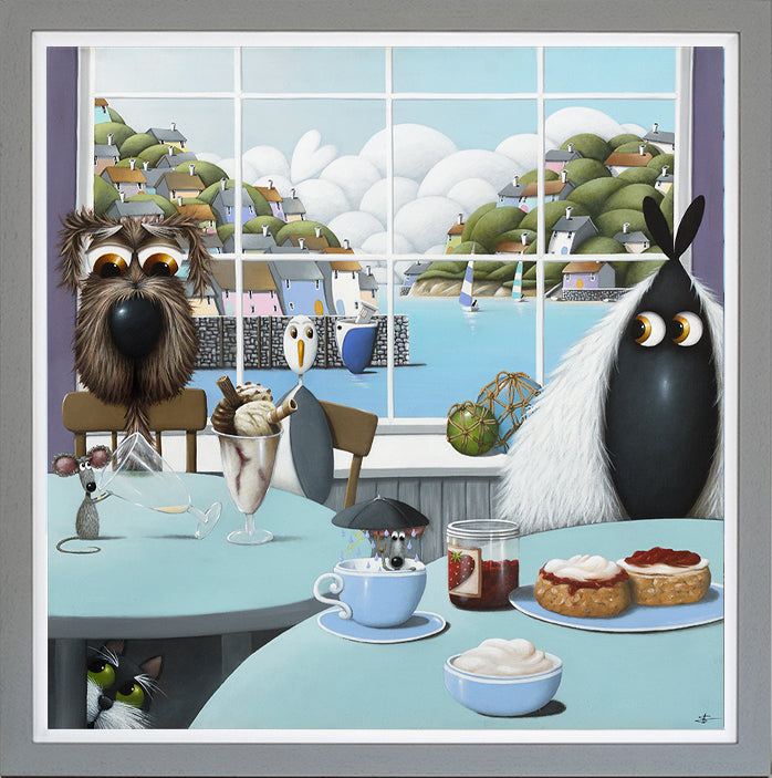 Cream Tea By Simon Clarke - TheArtistsQuarter