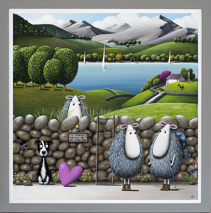 The Grass is Greener By Simon Clarke - TheArtistsQuarter