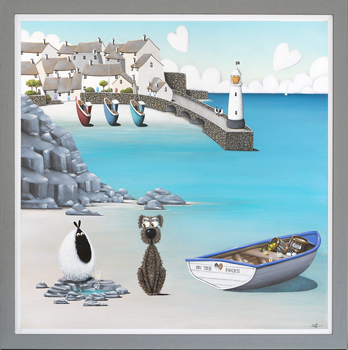 On The Rocks By Simon Clarke - TheArtistsQuarter