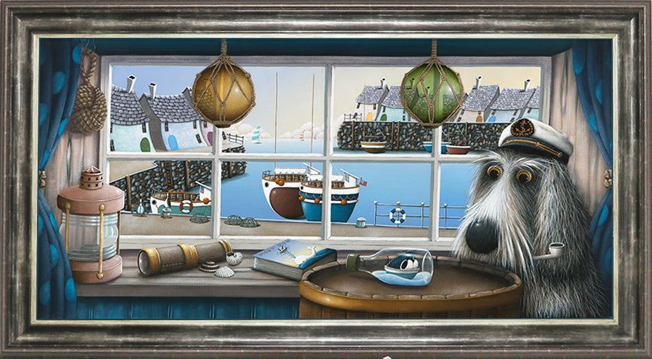 Salty Sea Doodle By Simon Clarke - TheArtistsQuarter