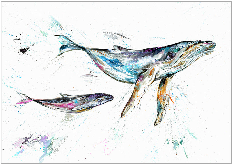 Swimming Lesson By Nicola Jane Rowles - TheArtistsQuarter