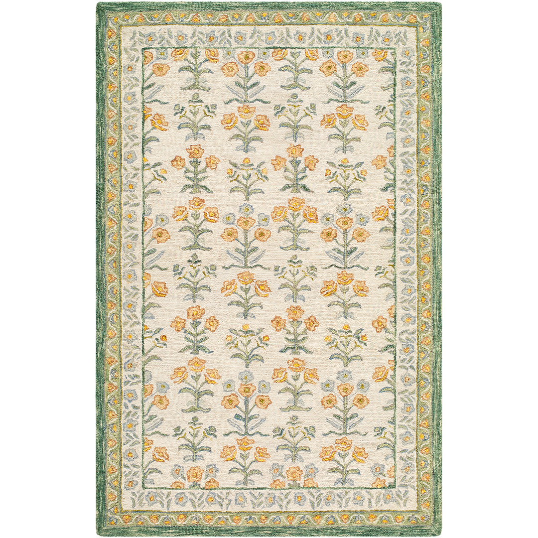 Fairfax Global Wool Rug Yellow - TheArtistsQuarter