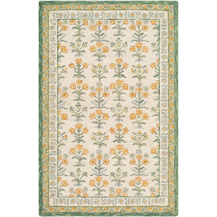 Fairfax Global Wool Rug Yellow - TheArtistsQuarter