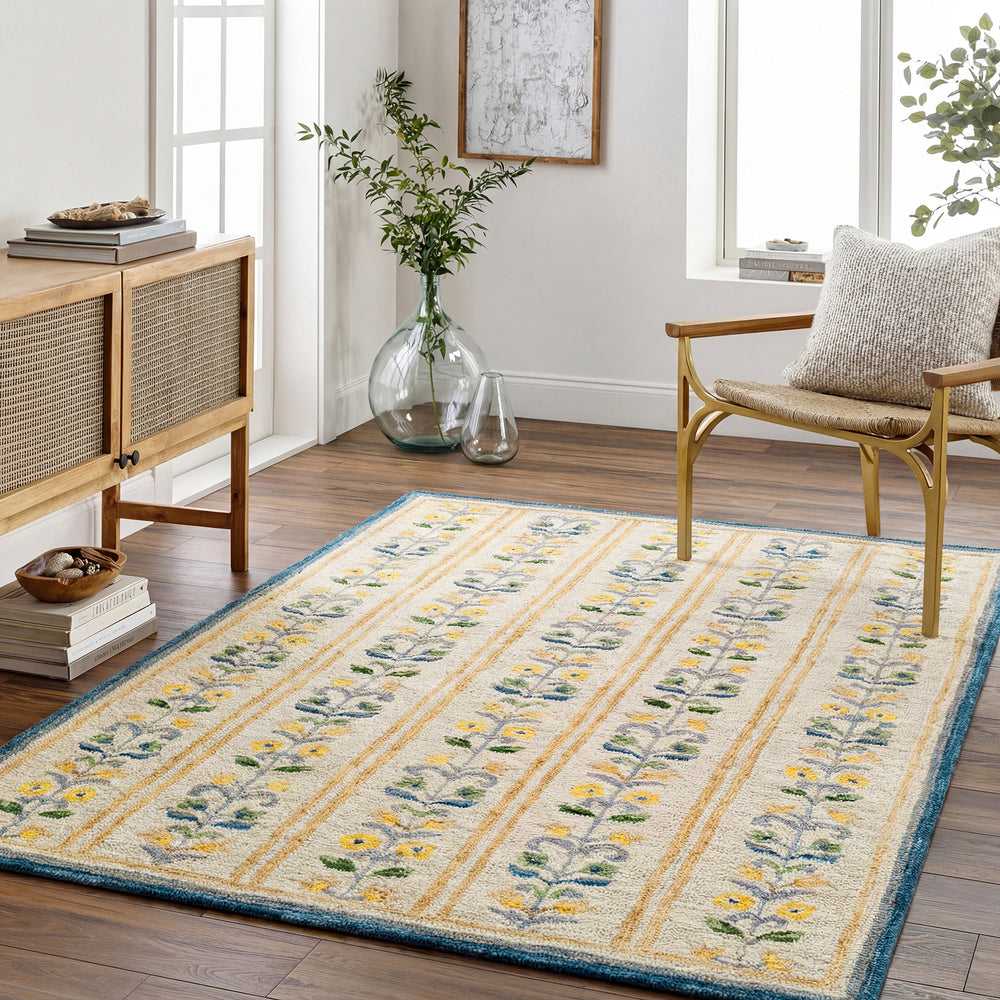 Fairfax Global Wool Rug Beige - TheArtistsQuarter
