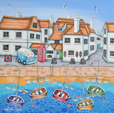 Down By The Bay By George Gale Original Painting - TheArtistsQuarter