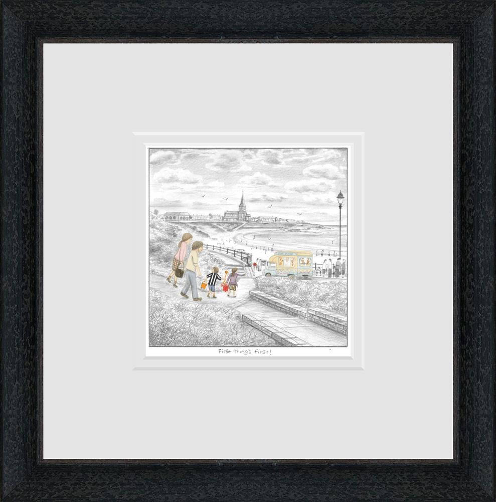 First Things First - Sketch By Leigh Lambert - TheArtistsQuarter