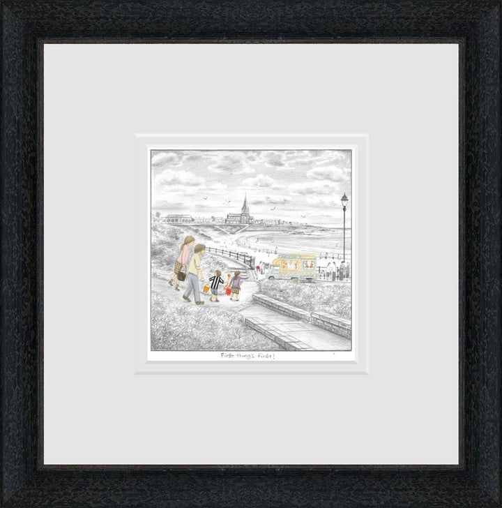 First Things First - Sketch by Leigh Lambert - TheArtistsQuarter