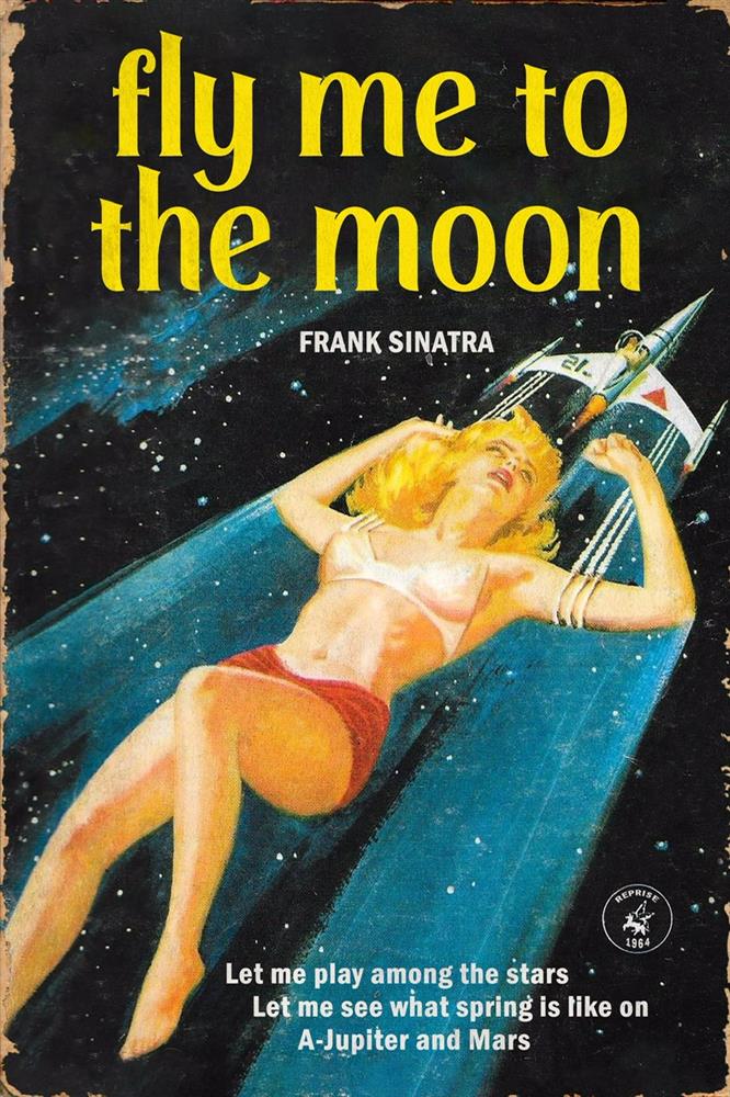 Fly Me To The Moon by Linda Charles - TheArtistsQuarter