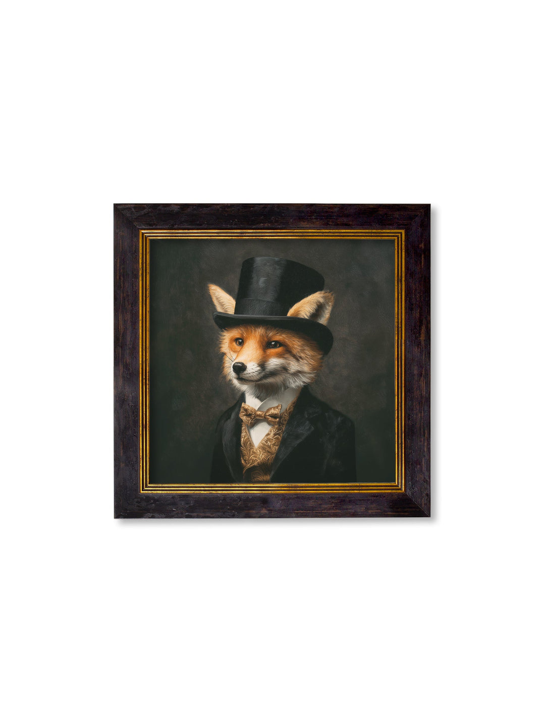 Count Foxalot - Gentleman Fox Oxford Square Frame
