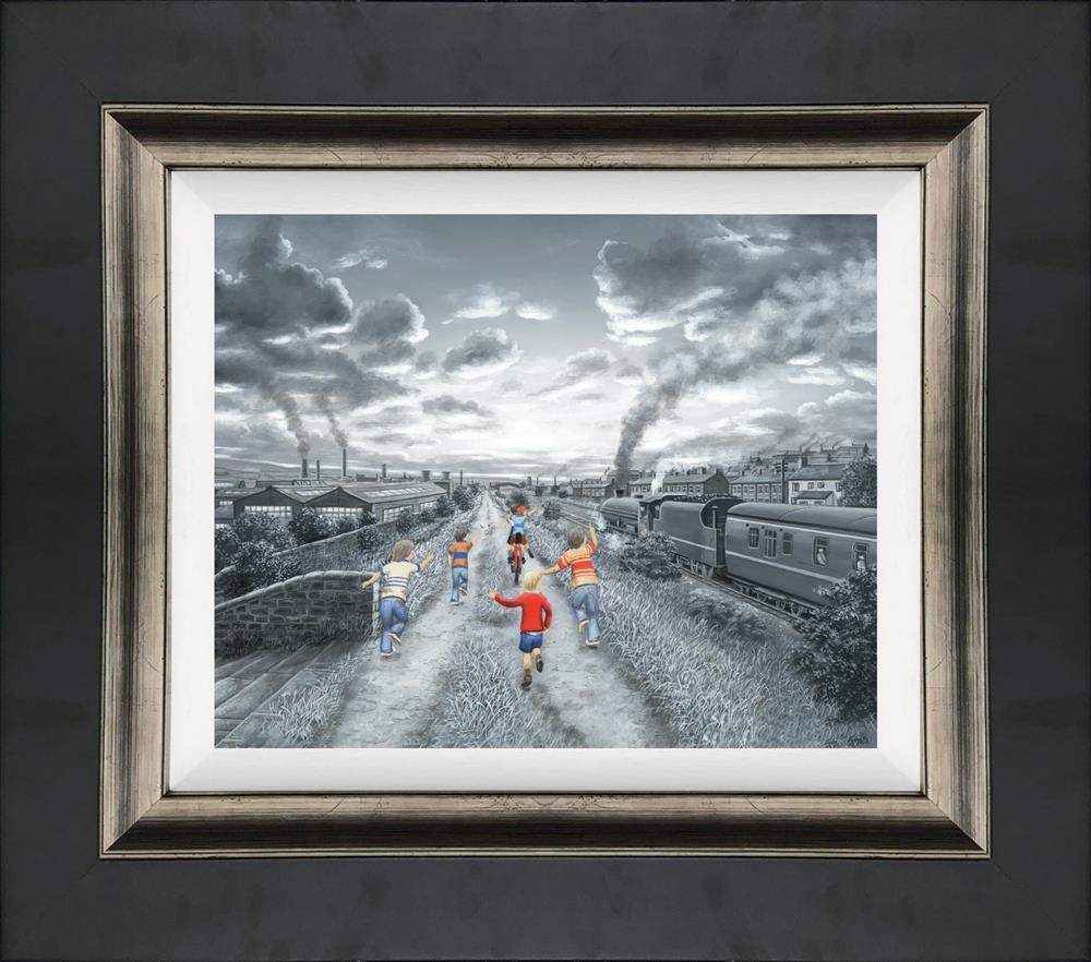 Full Steam Ahead - Canvas Artist Proof by Leigh Lambert - TheArtistsQuarter