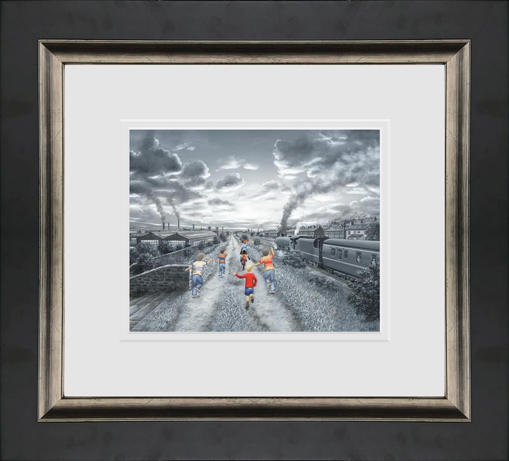 Full Steam Ahead - Paper Artist Proof by Leigh Lambert - TheArtistsQuarter