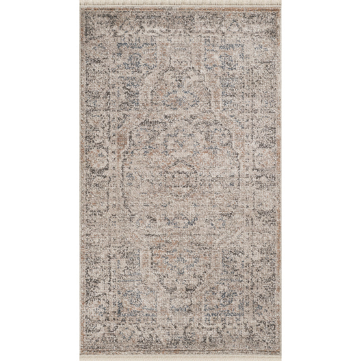 Maria Elena Galey Alix Vintage Rug Brown & Dark Brown - TheArtistsQuarter