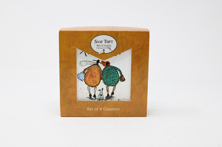 Sam Toft (Mustard Collection) Coaster Set Set Of Four - TheArtistsQuarter