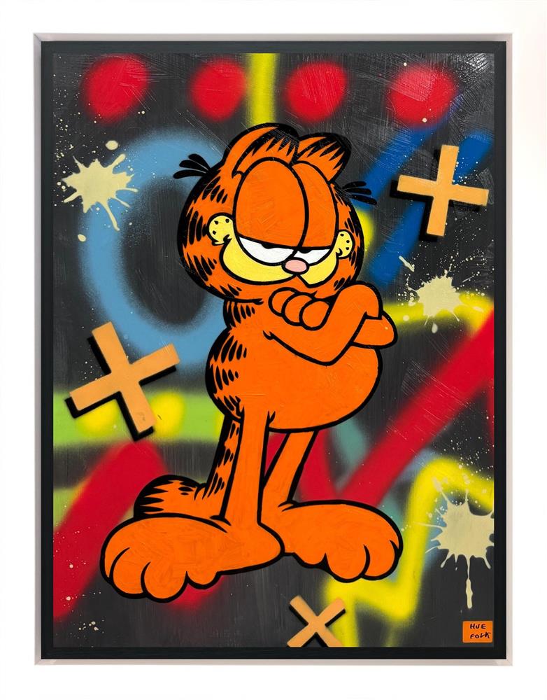 Garfield by Hue Folk (Original) - TheArtistsQuarter